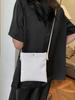 2024 Nova Vertical Mini Simples Ombro Crossbody Casual Bolsa para Celular Verão Portátil Bolsa para Chave de Celular