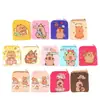 Cartera para Monedas con Estampado de Capibara de Alta Apariencia Transfronteriza Bolsa de Almacenamiento para Auriculares Bolsa de Almacenamiento Portátil con Cremallera para Estudiantes