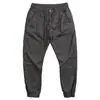 Pantalones casuales de verano para hombre, delgados, de secado rápido, atados al tobillo, pantalones deportivos para construcción, estilo coreano, a la moda, holgados, de secado rápido, con cordones, atados al tobillo