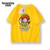 Nueva Camiseta de Manga Corta Periférica de Super Mary Mario Louis Brothers para Hombre y Mujer, Ropa Infantil para Estudiantes de Media Manga