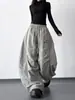 Pantalones de Pana de Pierna Ancha Plisados Estilo Retro Americano Nuevos para Invierno 2025 para Mujer, Holgados con Efecto Adelgazante, de Cintura Alta, Casual