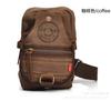 Bolsa Pequena de Peito em Lona Augur Moda Masculina Tendência Bolsa de Ombro Único Transversal Guangzhou Em Estoque Atacado