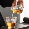 Juego de Té de Cristal Método Antiguo Tazas de Té Kung Fu de Vidrio para el Hogar Tazas de Té Japonesas Juego Esmaltado para Recepción de Oficina