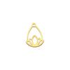 Pingente de aço inoxidável DIY colar pulseira brincos animal persiana flor folha pingente fabricação de joias pingente de joia