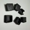 Tampões plásticos para tubos quadrados 20*20, tampões à prova de poeira para prateleiras, móveis, mesas e cadeiras, tampões de pé antiderrapantes, tampões para tubos quadrados