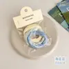 Elásticos de Cabelo Infantis, Elásticos de Cabelo Toalha Mar Salgado Creme, Cordas de Cabelo Simples para Mulheres, Cordas de Cabelo Sem Costura, Elásticos de Alta Elasticidade, Acessórios de Cabelo para Meninas