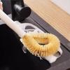 Fabricante Atacado Escova de Pote de Cerdas de Javali Limpeza de Cozinha Pendurável Antiaderente Escova de Óleo Cabo Longo Escova de Pote Escova de Limpeza Escova de Descontaminação