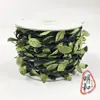 Estilo Bosque Verde Cuerda de Cáñamo de Ratán con Hojas Cuerda Hecha a Mano Decoración DIY Hojas de Árbol Pared de Fotos Material Otro