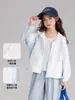 Roupas Novas de Verão 2026 para Meninas, Jaqueta Leve com Capuz e Manga Longa, Blusa Infantil de Secagem Rápida, Roupa com Proteção Solar UPF50+ para Bebê Menina