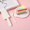 Prato para Bolo de Aniversário Prato Descartável de Polpa Faca e Garfo Conjunto de Pratos Prato de Gota de Alta Qualidade Prato Nuvem Caixa de Louças