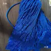 Cuerda de cáñamo trenzada de tres cabos para empaque de vino, cordón con borla para regalo, borla de café roja amarilla, para botellas de vino