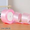 Fita de Cetim 4cm Rosa Feita à Mão Material Embalagem Fita Decoração Caixa de Presente Fita Fita Fita Atacado