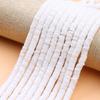 Cuerda de cerámica suave monocromática cuentas espaciadoras redondas de 6 mm pulsera collar accesorios de joyería cuentas de cerámica suave cuentas sueltas estilo bohemio