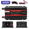 Inversor de Coche Nicun 12V24V Doble Voltaje a 110V Universal para Exteriores Camping Hogar Controlador Inteligente