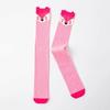 Calcetines Altos de Dibujos Animados de Animales para Niñas de Amazon, Calcetines Largos de Algodón para Niños Mayores, Calcetines Rectos
