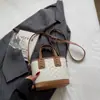 Bolsa Balde de Mão Estilo Coreano para Mulheres 202 Verão Novo Estilo Simples Casual Estilo Ocidental Bolsa Feminina de Aparência Sofisticada Moda Bolsa Transversal