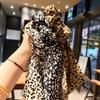 Dongdaemun Corea del Sur con cinta de salchicha con estampado de leopardo, anillo para el pelo con lazo, cuerda para la cabeza de chica con temperamento, bola para cola de caballo, tocado