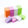 Herramientas para decoración de uñas, bloque de esponja de color, mini bloque de tofu para frotar, esponja pequeña de alta elasticidad, bloque para frotar y pulir uñas