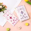 Amazon Transfronterizo Princesa de Gemas Flor de Perla Lazo Pegatinas para Niños Juguete de Niña