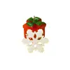 Navidad Transfronteriza Brillo Copo de Nieve Blanco Resina Accesorios Pequeños DIY Pegamento de Crema Funda de Teléfono Móvil Pasador Adorno para Peinado