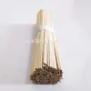 Bosque de Bambú 20- 100cm Palitos de Bambú Redondos Cortos Materiales Hechos a Mano para Manualidades Materiales para Maquetas Brochetas de Bambú
