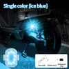 Luz de Flash Nueva para Coche y Motocicleta, Luz Táctil Multifunción, Luz de Advertencia RGB Colorida, Luz Trasera Táctil, Luz de Avión