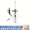 Humidificador de Terminal de Gas Medicinal con Mantenimiento de Gas Equipo de Drenaje de Presión Negativa Torre Plateada Inhalador de Oxígeno