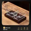 Plato de Fruta de Vid para el Hogar Sala de Estar Mesa de Café Plato para Exhibir Snacks Lujo Ligero Postre Semillas de Girasol Frutos Secos Frutos Secos Caja Compartimentada