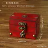 Caja de Almacenamiento Retro con Cerradura Multifuncional para Joyería Contraseña Caja de Madera Manualidades Accesorios de Fotografía Decoración del Hogar Adornos