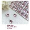 Arte de Uñas Diamantes de Cristal Irregulares Rosa de Fondo Puntiagudo, Diamantes de Corazón Inclinados, Decoraciones para Uñas de Gota de Agua con Forma de Hacha, Aurora