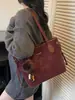Transfronterizo 2025 Nuevo Invierno Retro Versátil Bolso de Viaje para el Trabajo Bolso de Mano Estilo Coreano para Mujer Bolso Tote de Hombro de Gran Capacidad