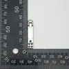 Nuevo Tirador de Cremallera Dorado Blanco Aleación Joyería Hecho a Mano DIY Collar Pulsera Accesorios Colgante Metálico Colgante