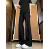Pantalones casuales estilo americano para hombre, nuevos pantalones holgados rectos de pierna ancha con caída para primavera y otoño, pantalones deportivos de cintura alta de moda