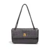 Bolso de Noche Nuevo de Alta Calidad para Mujer, Bolso de Hombro Versátil con Solapa de Moda Transfronteriza, Bolso de Cadena, Bolso Cruzado de Estilo Simple