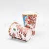 Serie Hombre de Jengibre Plato de Papel Desechable 7 pulgadas Estampado en Caliente Vaso de Papel 9 oz Hombre Galleta Plato Decorativo Plato de Cena de Papel Vajilla Ecológica