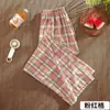 Pantalones de Cuadros para Mujer, Nuevo Estilo Verano 2026, Cintura Alta, Adelgazantes, Pierna Recta, Pantalones de Pierna Ancha Estrecha, Caída Suelta, Pantalones Casuales de Largo Completo