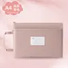 Bolsa de Información Oxford Morandi Impresible Impermeable Bolsa para Archivos de Oficina Bolsa de Almacenamiento Multifuncional Maletín B4 Bolsa para Archivos