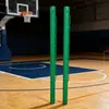 Poste de Voleibol Fijado al Suelo, Caja para Base de Tenis Pre-empotrada, Poste Móvil para Red Fija, Poste Multiusos, Poste Estándar para Voleibol y Bádminton