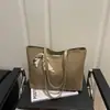 Bolso de Mano de Seda Retro de Gran Capacidad para Mujer, Moda 2025, Bolso Tote Casual para Hombro para Mujer