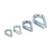 Fabricantes de anel de coração de frango anel de cabo de aço triangular fornecem anel de coração de frango M6 ~ M65 anel triangular tipo tubo anel de coração de frango