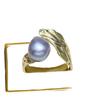 Accesorios de joyería de bricolaje S925 anillo de perla barroca de moda de plata esterlina soporte vacío anillo semiacabado soporte de anillo soporte de plata