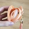 Monedero de Silicona para Gato Llavero Colgante Almacenamiento de Monedas Mochila Colgante Personalidad Moda Pequeño Regalo Venta al por Mayor