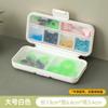 Caja de almacenamiento portátil para aparejos de pesca, compartimento para accesorios, caja de almacenamiento multifuncional, sellada, impermeable, para anzuelos, suministros de pesca