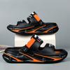 Sandalias de Hombre 2024 Verano Nueva Moda Transpirables Aumentadoras de Altura Antideslizantes Parejas Combinan con Todo Exterior Punta Abierta Zapatillas de Moda