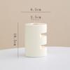Suporte de Velas Decorativo de Cerâmica Criativa Shumen Decoração de Mesa Sala de Estar Jantar à Luz de Velas Doméstico Decoração Romântica Base para Aromaterapia