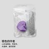 Set de tres piezas de herramientas para uñas Palo de taladro Punta de cristal Bloque de tofu en forma de corazón para pulir y reparar Tira de lima de rebanada de madera herramientas para uñas