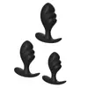 C788 Tapón Anal de Silicona, Juguete Anal de Silicona, Tapón Anal de Bolas para Hombres y Mujeres, Tapón Anal Portátil para Uso en Exteriores