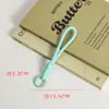 Llavero de cuerda para mochila, mosquetón tejido de nailon, cordón para bolsa, colgante de muñeca colorido, adorno de estrella, cuerda doble