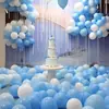 Balão 10 polegadas cor mista layout de cena feriado vestido balão de látex