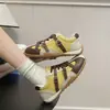 Nuevas Zapatillas de Entrenamiento Alemanas Retro Color-Block de Comercio Exterior para Mujer Primavera/Verano 2026, Suela Suave, Zapatillas Casuales Ligeras, Transfronterizo
